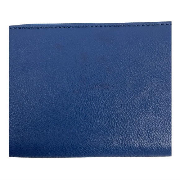 Nine West Blue Cobalt Single Zip Wallet - Picture 8 of 9